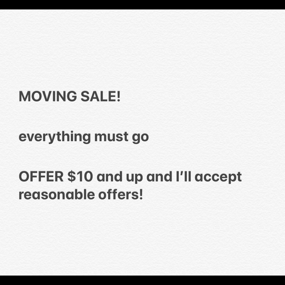 garage sale!